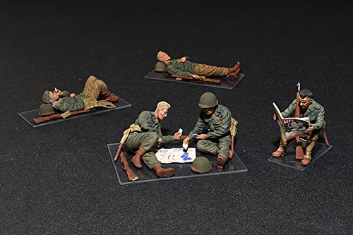 Amazon | 1/35 アメリカ軍歩兵 休息中 5体入 プラモデル MA35200